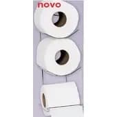 Suporte Porta Papel Higiênico BRANCO Para 3 ROLOS