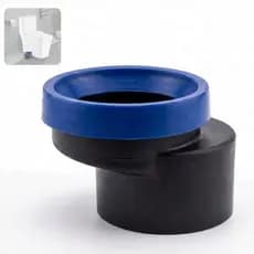 Bolsa Excêntrica Para Vaso Sanitário Deslocamento E Ajuste e adaptador de bacia Sanitária