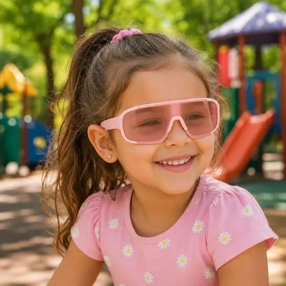 ÓCULOS SOL INFANTIL 2 - 6 ANOS ESPORTIVO C/ PROTEÇÃO UV-PIKI