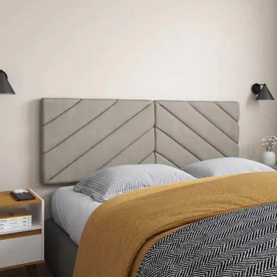 Cabeceira Para Cama Box Casal Estofada Painel Quarto Cores BULMA 160
