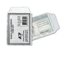 Kit Protetor Porta Documentos Cnh 65mm x 90mm C/aba 20 Unidades