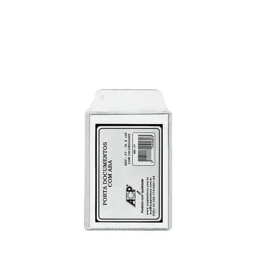 Porta Documentos Acp Com Aba 75x105mm P-7 C/100