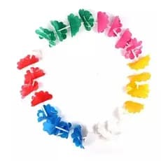 Kit Colares Havaianos Carnaval Bloquinho Festas Carnaval Tropical 6 Cores Atacado