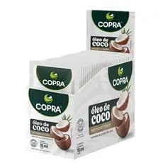 Óleo De Coco Copra 15ml Sem Sabor/Cheiro C/40 Sache
