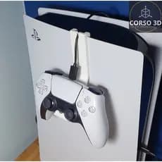 Suporte Controle DualSense PS5 Flutuante Lateral Playstation