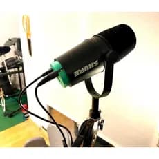 Protetor de conector de microfone Shure MV7 Mikrofon Buchsenschutz