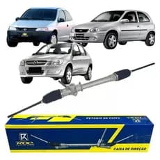 Caixa Direção Mecânica Chevrolet Celta Corsa Classic Prisma Roc Com Axial 14mm