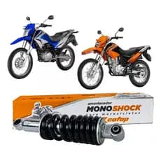 Amortecedor Traseiro Cofap Original Monoshock Central Pró Link Nxr Honda Bros 125 150 160