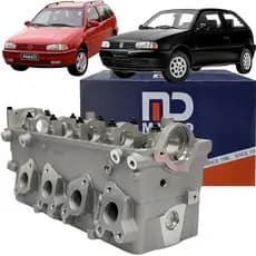 Cabeçote Motor Mi At Vw Gol Parati 1.0 8v 1997-2001 Gasolina