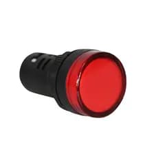 Sinaleiro Led Vermelho  Bivolt Monobloco 22mm 127v 220v