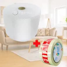 Kit Plástico Bolha 30x100m + Fita CUIDADO FRÁGIL 48x100m | Envio Seguro Proteja Seus Produtos