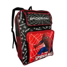 Mochila Infantil Escolar  Menino Homem Aranha Personagem Grande