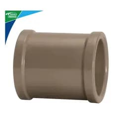 Luva Soldável Lisa Marron 25mm Agua Fria 10 peças