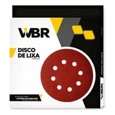 Disco de Lixa para Lixadeira de Teto 225mm WBR com Velcro