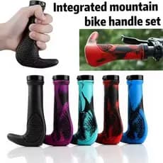 Apertos De Bicicleta MTB Mountain Bike Guiador Chifres Shofar Vice Lidar Com À Prova De Choque Borracha Ciclismo