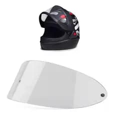 Viseira Capacete Taurus San Marino Cristal 1,00MM Motovisão