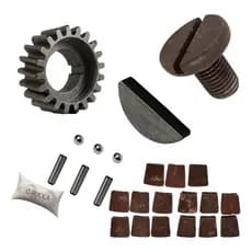Kit Engrenagem Parafuso Chaveta Bike Motorizada + Brindes