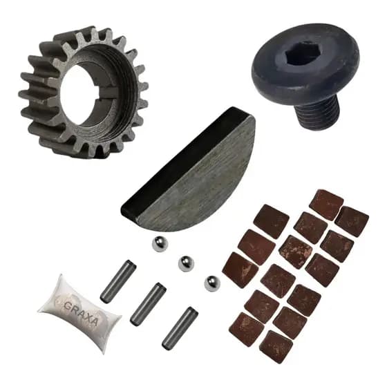 Engrenagem, Chaveta E Parafuso Bike Motorizada + Brindes