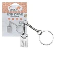 Pendrive Chaveiro 32GB Unidade Flash USB de Alta Velocidade EL-AU-32