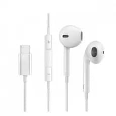 Fone de Ouvido Intra Auricular Com Fio e Microfone Controle de Volume Conexão TIPO-C