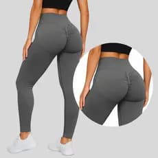 Kit 3 Calça Legging Fitness Levanta Bumbum Feminino Adulto Academia Moda Feminina