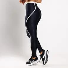 Calça Legging Feminina Fitness Esportiva Para Academia Confortavel Bicolor Sophia
