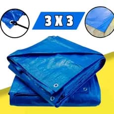 Lona 3x3 Carreteiro Caminhão Coberturas Multiuso Camping Reforçada com Ilhós Carro Piscina