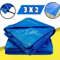 Lona 2x3 Carreteiro Coberturas Multiuso Reforçada com Ilhós Caminhão Carro Piscina Tenda Camping