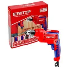 Furadeira Parafusadeira Elétrica de Impacto 3/8" 10mm 500w Profissional Cabo Emborrachado Reversivel