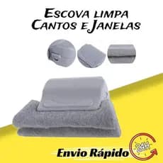 Esponja Limpa Cantos e Janelas (Lavável) Envio Rápido