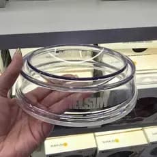 Comedouro Vasilha Pote Transparente P/ Ração Cachorros e Gatos Anti Formiga - Pronta Entrega