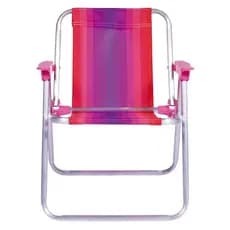 Cadeira Infantil Mor Rosa Praia Jardim e Laser