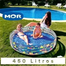 Piscina Banheira Inflável Redonda  450 Litros - Mor