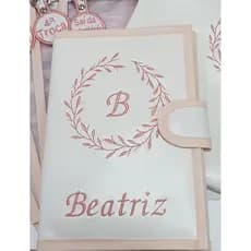 Capa para carteira vacinação personalizada / porta caderneta de vacina / porta documentos