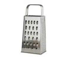 Ralador Inox 18cm Quatro Lados Cortador Ralador Alimentos Legumes Queijo Cozinha
