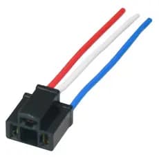 Soquete Lampada H4 Chicote Plug Automotivo Universal Com Fio
