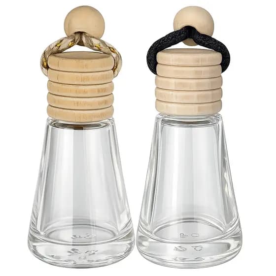 40 Vidros Cone Aromatizador Carro 10ml Com Tampa Colmeia