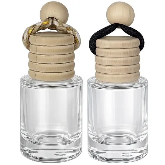 40 Vidros Redondo Aromatizador Carro 10ml Com Tampa Colmeia