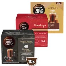 3 Dolce Gusto - Lingua De Gato, Lajotinha E Alpino