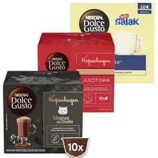 3 Dolce Gusto - Lingua De Gato, Lajotinha E Galak