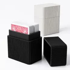 Estojo para 2 Baralhos de Cartas | Compacto, Resistente e Ideal para Poker
