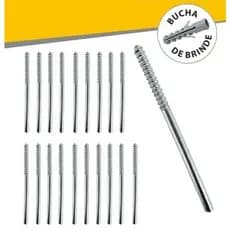 Parafuso Pino Suporte Invisível Prateleira Peças 150mm