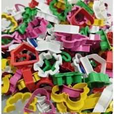 kit Cortadores forminhas de moldes  modelar para massinha de