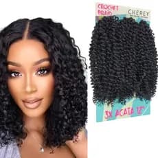 Cabelo Afro Cacheado Curto Acata P Crochet Braids Orgânico