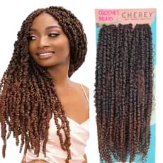 Cabelo Cacheado Torcido Twist Caracol Boho Passion Cherey