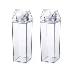 Garrafa Plastico Acrilico Multiuso Capacidade 1 Litro Resistente Transparente