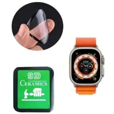 Kit 5/Kit 3 Películas Ceramica 9D Smart Watch Apple Watch Curvada 38mm 40mm 41mm 42mm 44mm 45mm 49mm