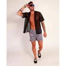kimono masculino tela  linha praia STAR