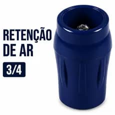 Válvula de Retenção de Ar 3/4 Bloqueadora de Ar Água 2 Molas Sem Rosca