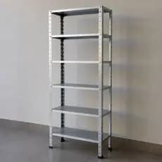 Estante Prateleira de Aço Galvanizado 6 Prateleiras  Organizador Multiuso